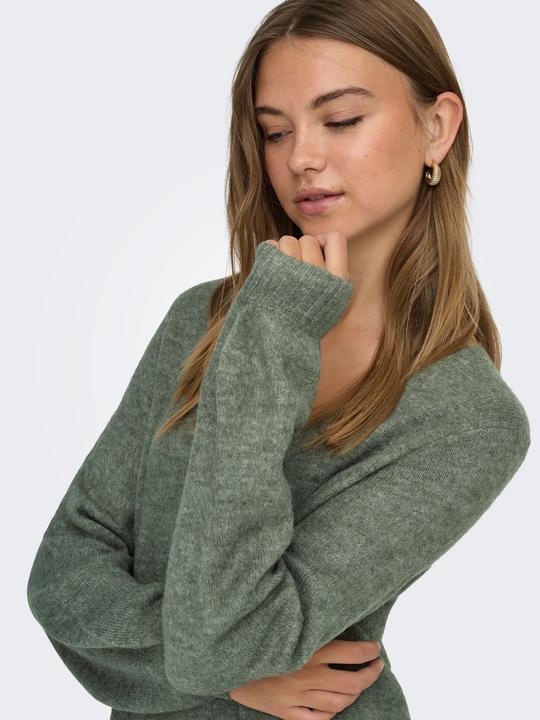 Actual product image JdY V-neck knit dress (M)