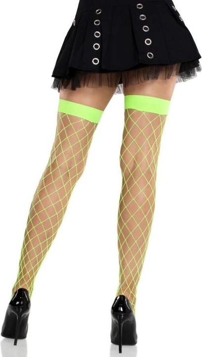 Image du produit Leg Avenue - Larges collants résille Neongrãoen