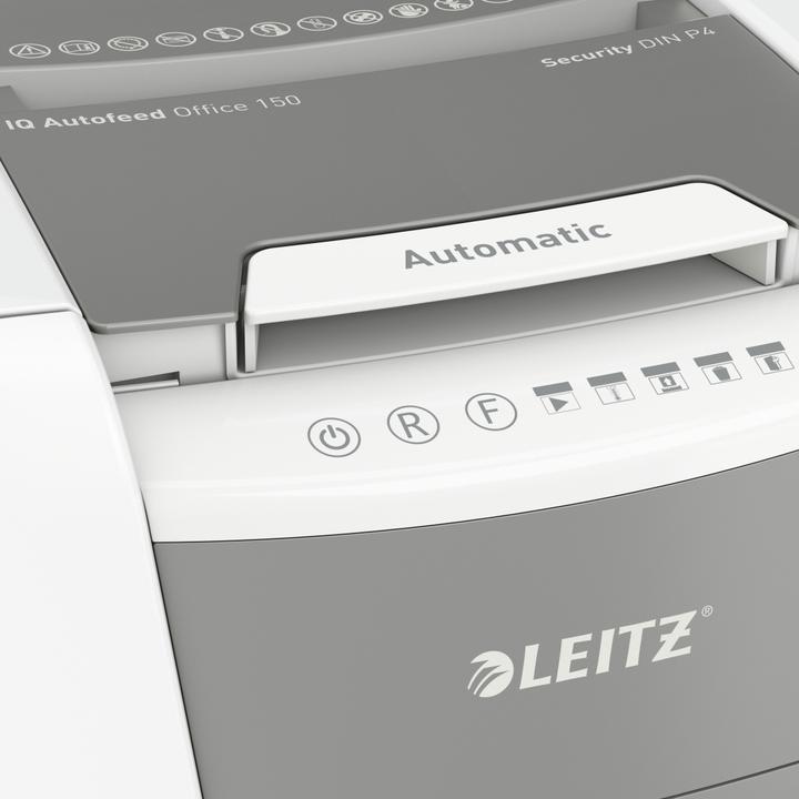 Produktbild Leitz Aktenvernichter IQ Autofeed Office 150 Partikelschnitt 44 l (Partikelschnitt)