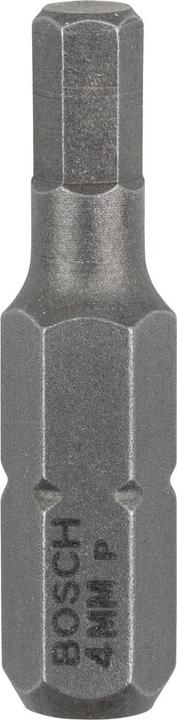 Produktbild Bosch Professional Zubehör Schrauberbit Extra-Hart HEX 4, 25 mm, 3er-Pack (Innensechsrund TX)