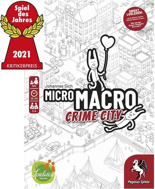 Actual product image Pegasus MicroMacro: Crime City (German)