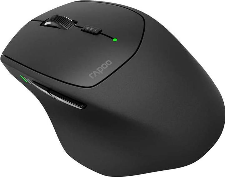 Actual product image Rapoo - MT550 - Bluetooth Maus - Kabellose Maus, Schwarz (Wireless)