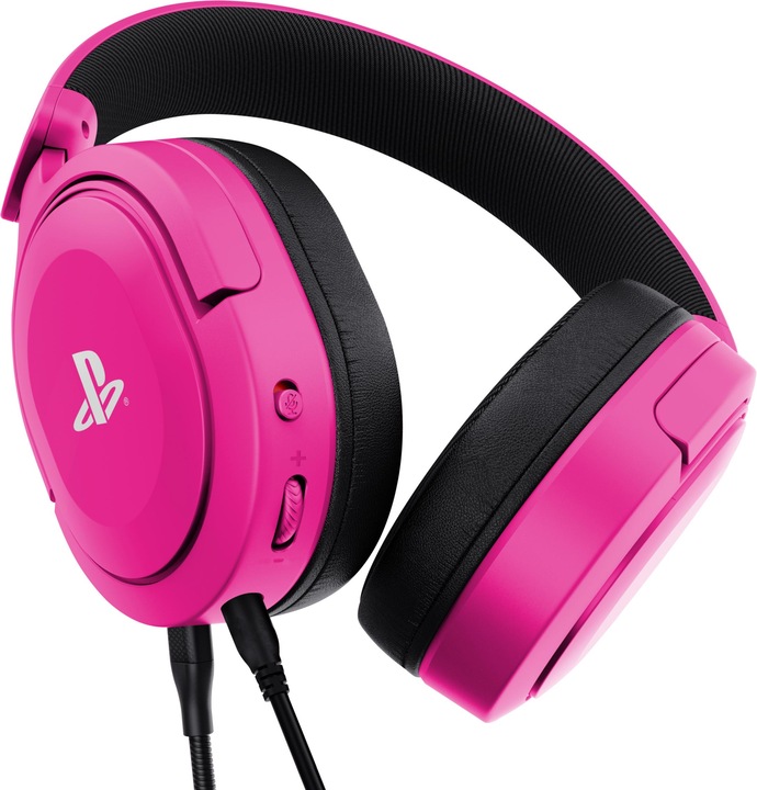 Actual product image Trust GXT498P FORTA HEADSET PS5 PINK (Cable)