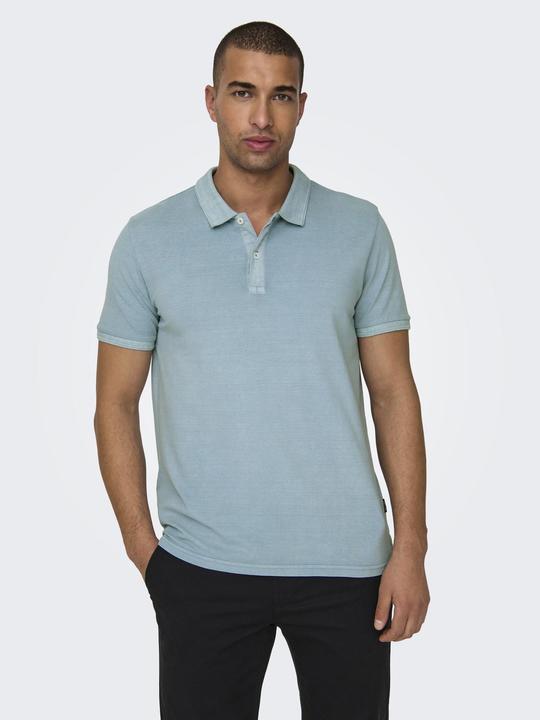 Image du produit Only & Sons Onstravis Slim Washed Ss Polo Noos (S)