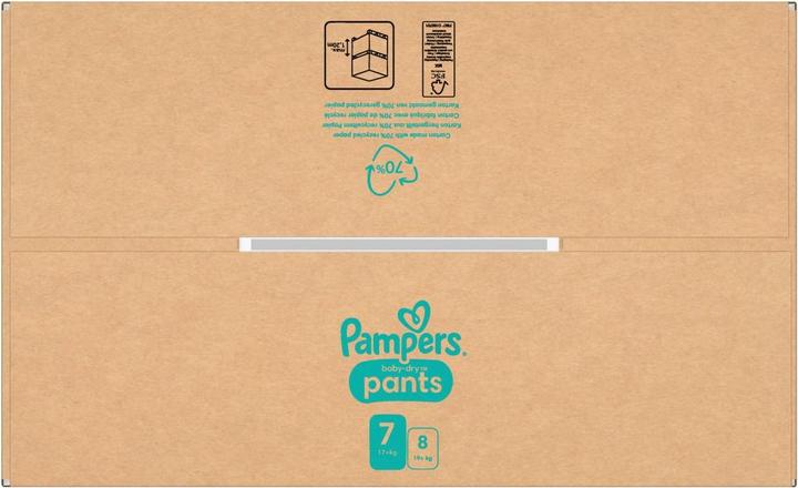 Image du produit Pampers Baby-Dry Pants (Taille 7, Pack mensuel, 126 pièce(s))