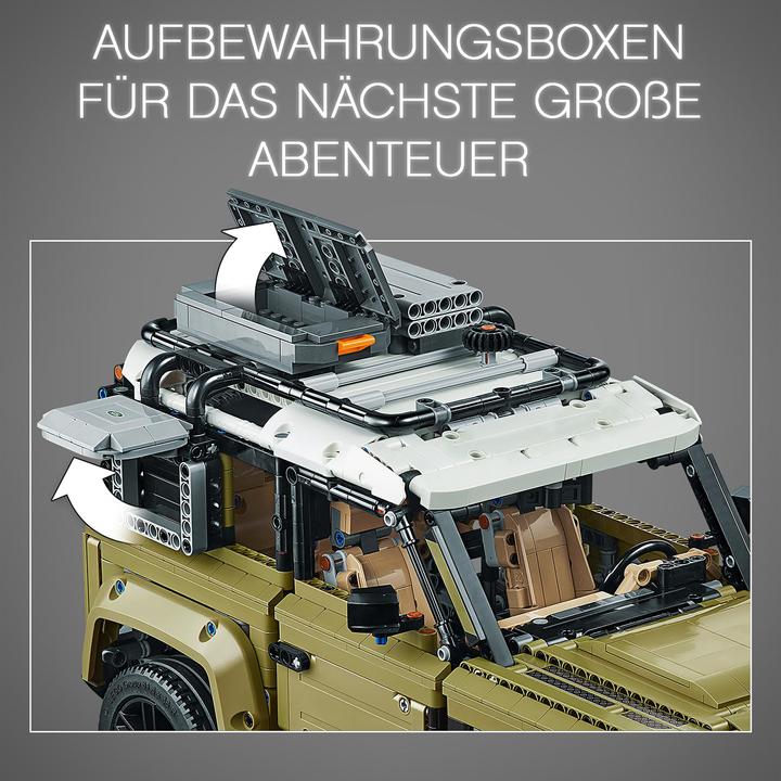 Image du produit LEGO Land Rover Defender (42110, LEGO Technic, LEGO difficiles à trouver)