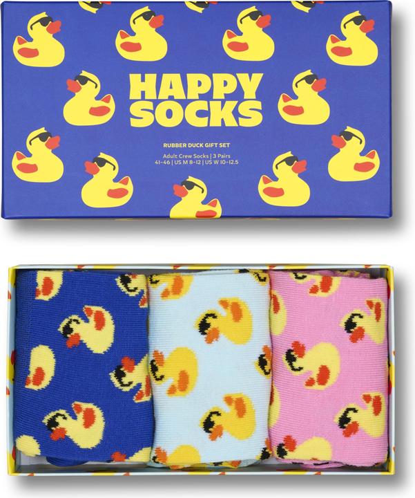 Produktbild Happy Socks Strümpfe RUBBER DUCK Socken 3er Pack (3er Pack, 41 - 46)