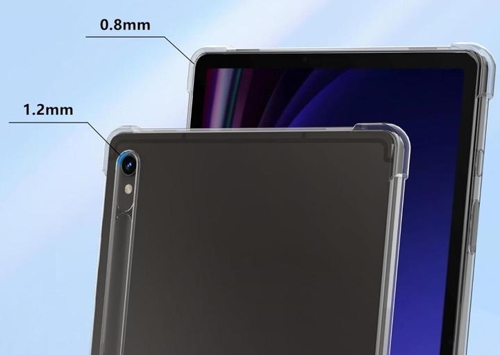 Produktbild Screenguard Samsung Galaxy Tab S9 Hülle Crystal Soft Airbag Bumper (Samsung Galaxy Tab S9)