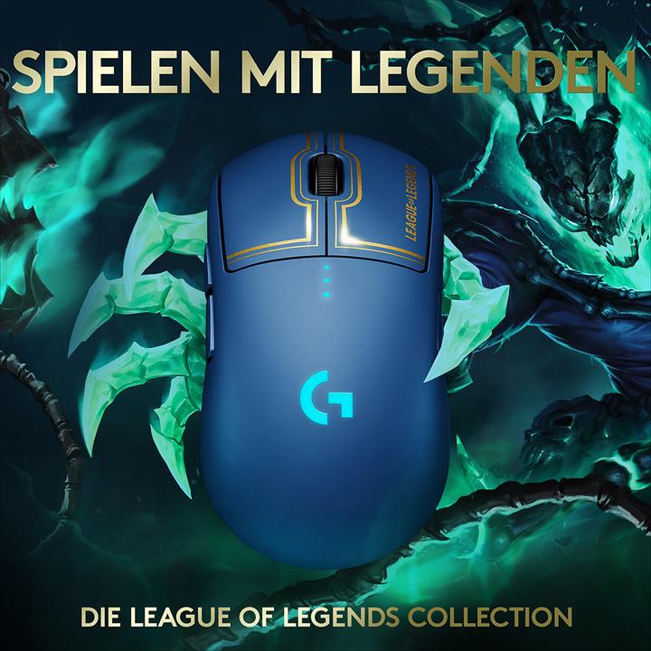 Immagine prodotto Logitech G G Pro LoL Edition (Senza fili, Cablato)