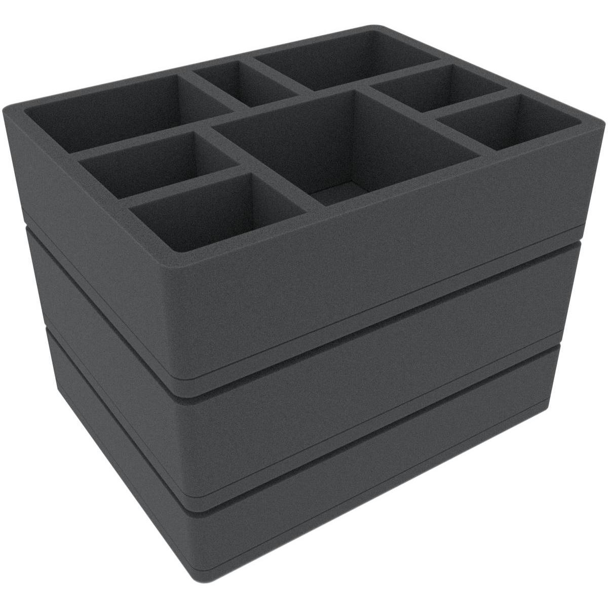 Feldherr CR08SET - Set di schiuma per la valigetta da battaglia Citadel - 30 miniature (Schiuma solida)