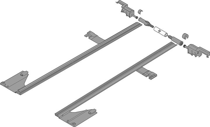 Actual product image Blum Side stabilization MOVENTO for cutting to length