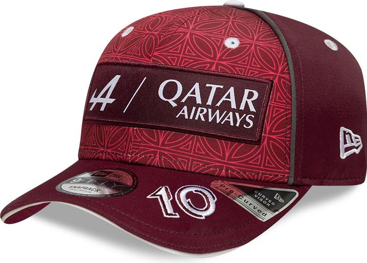 Actual product image New Era 9Fifty Snapback Cap - F1 Alpine QATAR 2024 - M/L (M, L)