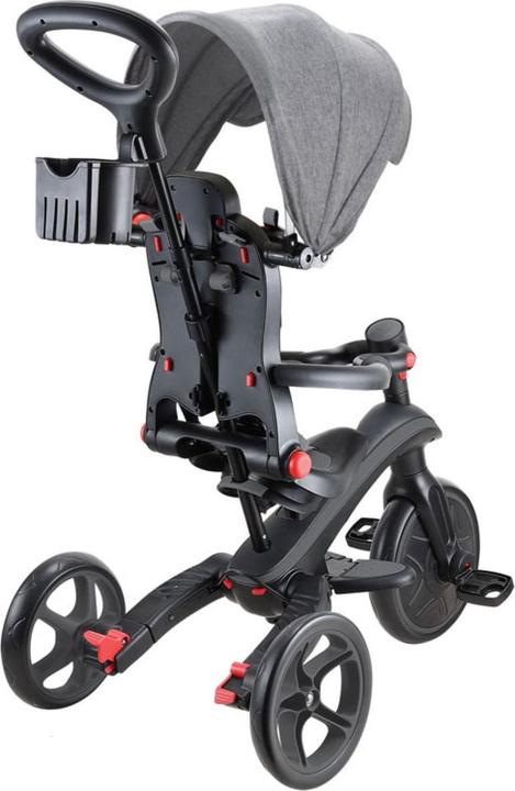 Actual product image Globber Explorer 4 in 1 Foldable Black Grey