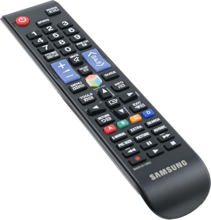 Produktbild Samsung BN59-01198Q, BN5901198Q, TM1250A Original Fernbedienung für LED Smart TV. Erstzt auch BN59-01198A (Gerätespezifische Fernbedienung, Infrarot)