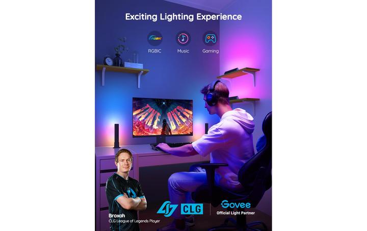 Actual product image Govee Flow Plus (400 lm)