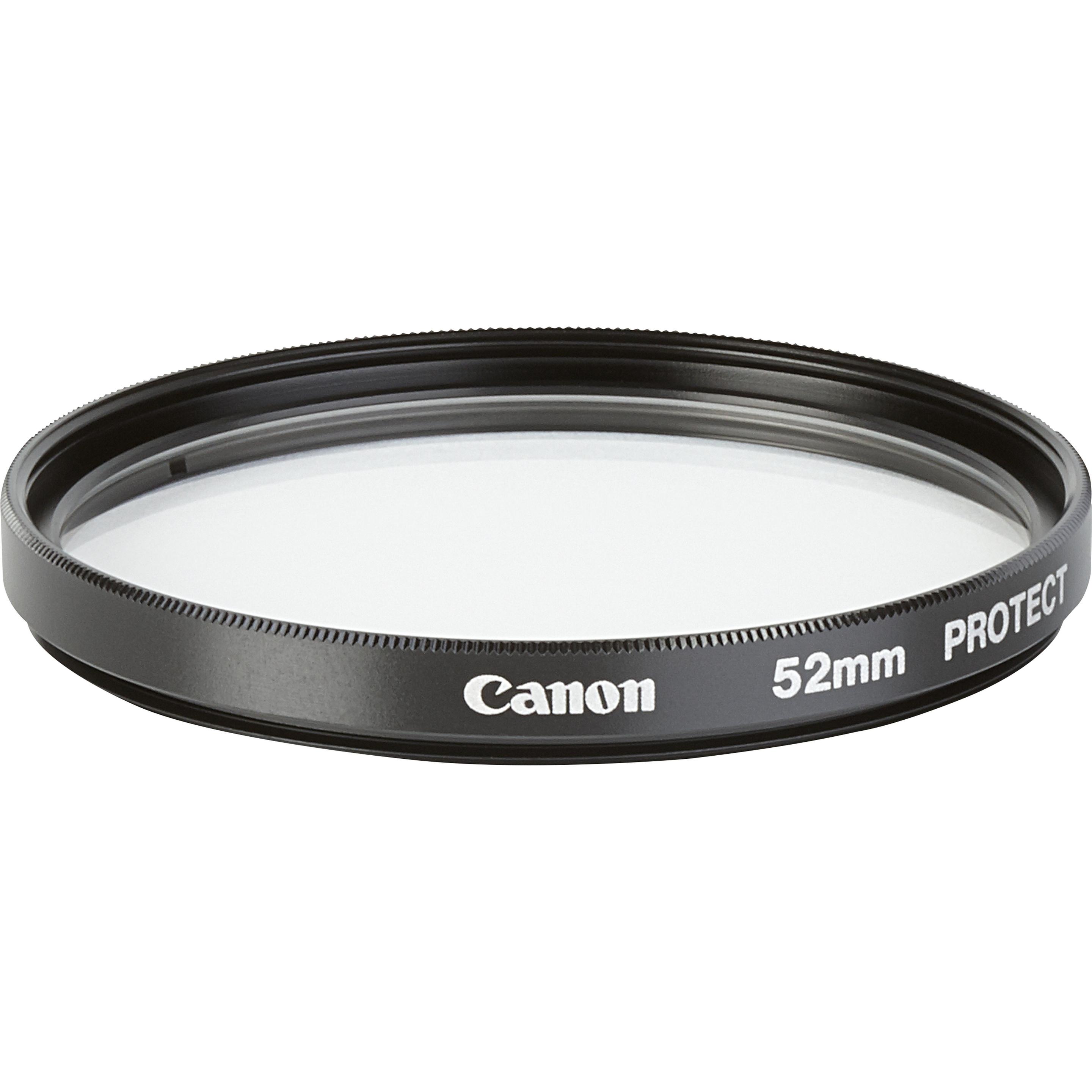 Canon UV-Filter (52 mm, Schutzfilter, 52 mm), Objektivfilter, Schwarz