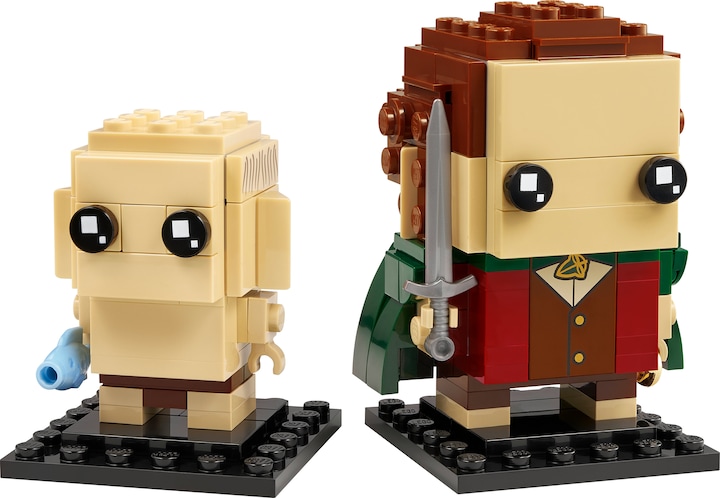 Actual product image LEGO Brickheadz Frodo & Gollum (40630, LEGO Brickheadz)