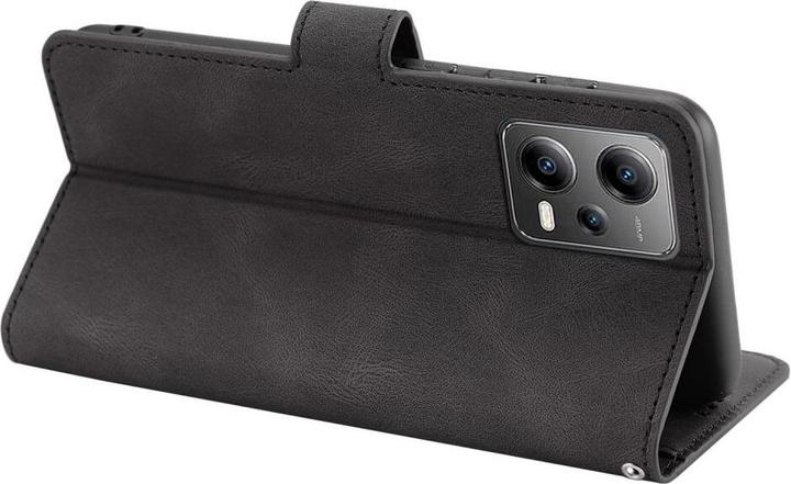 Actual product image Cover-Discount Xiaomi Redmi Note 12 Pro+ - Leather Case Cover black (Xiaomi Redmi Note 12 Pro+)