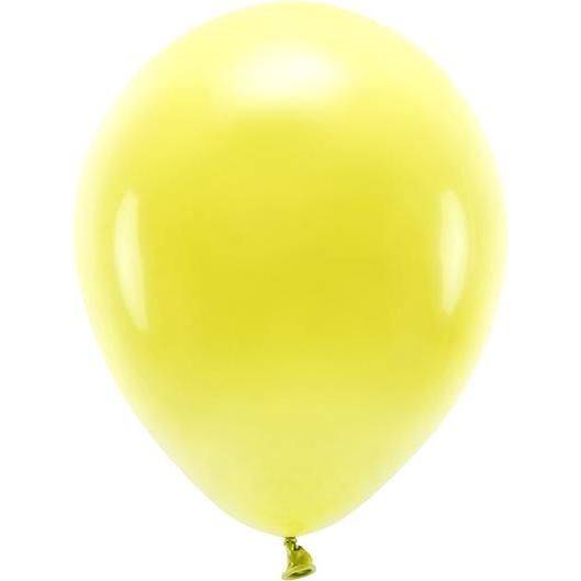 Partydeco Luftballons gelb Eco