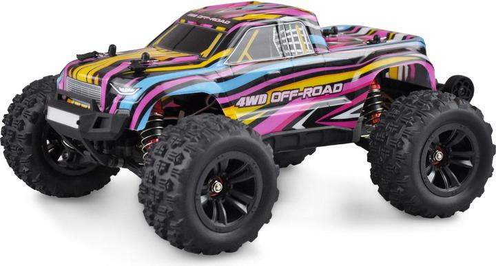 Amewi RC Car HyperGo Monster Truck Li-Po 1050mAh coloured/14+ (RTR Ready-to-Run)