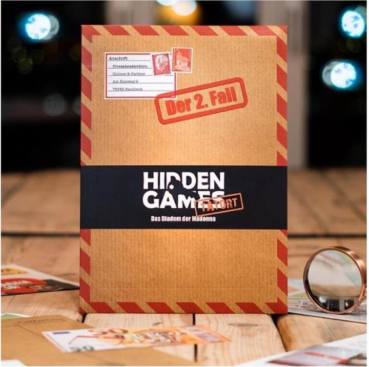 Actual product image Hidden Games Crime Scene Crime Game Case 2 The Madonna's Diadem Escape Room Game (German)