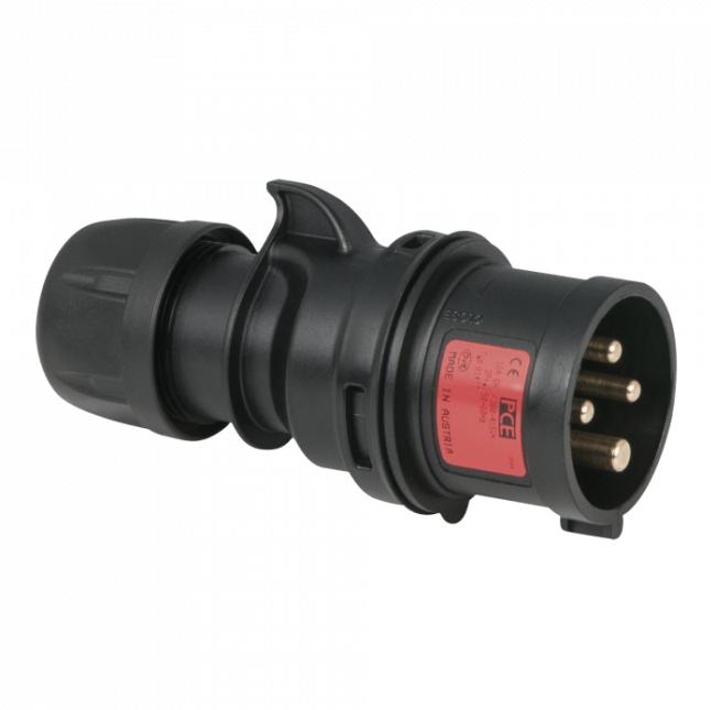Produktbild PCE CEE 16A 400V 4p Plug Male (CEE 16/4)