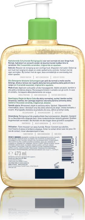 Actual product image CeraVe Moisturizing cleansing oil (Cleansing oil, 473 ml)