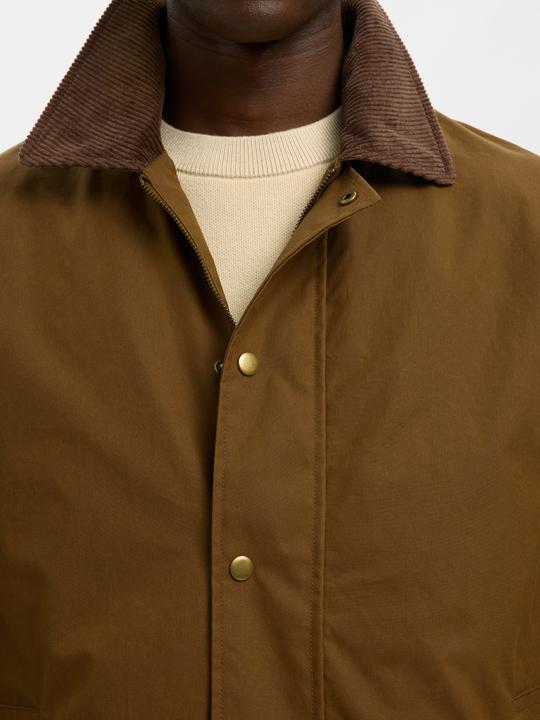 Actual product image Selected Gewachste Baumwoll Jacke (M)