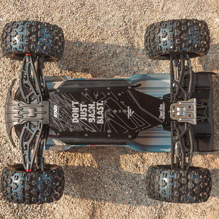 Immagine prodotto Arrma Monster Truck Kraton BLX6S, Blau/Rot ARTR, 1:8 (ARR Quasi lettura a corredo)