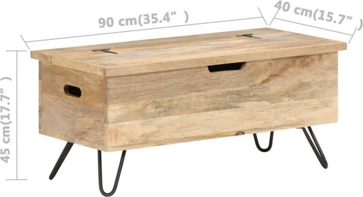 Actual product image vidaXL Truhe (40 cm)