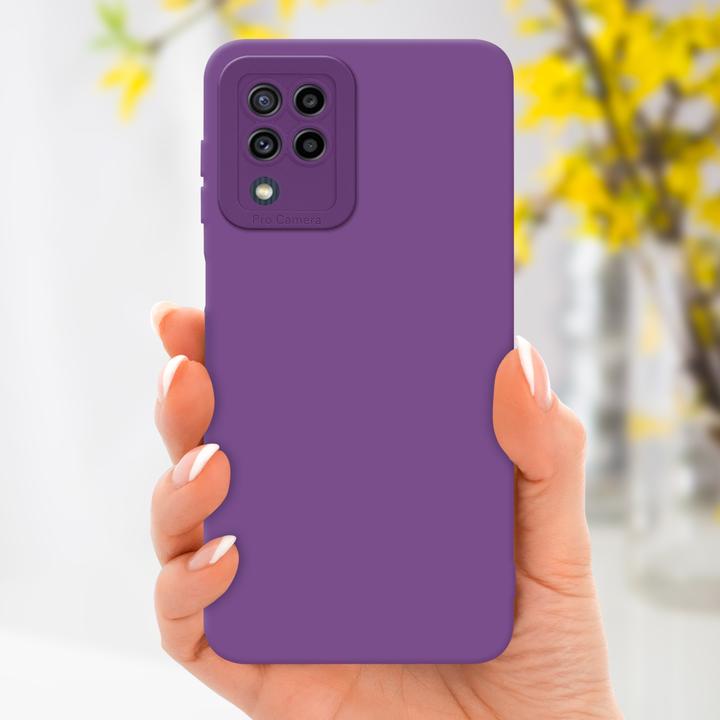 Actual product image Cadorabo Case for Samsung Galaxy M22 / M32 4G in TPU Fluid LM162 Style (Samsung Galaxy A32, Samsung Galaxy M22)