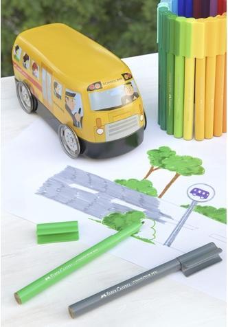 Produktbild Faber-Castell Connector Schulbus (Mehrfarbig, 43 x)