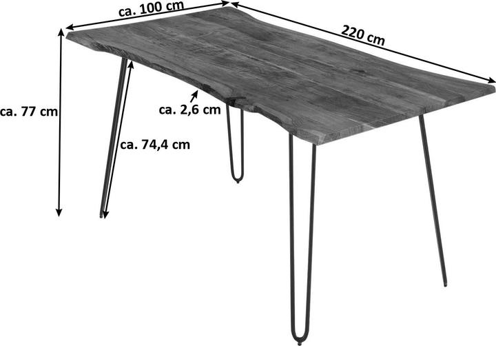 Image du produit SAM Hannah (220 x 100 x 77 cm)