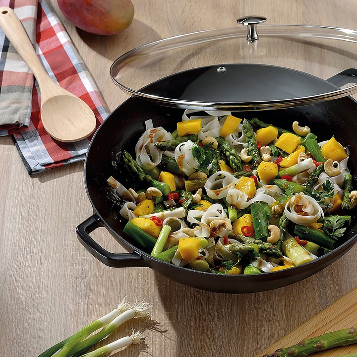 Immagine prodotto Kela Wok Calido (36 cm, Wok, Ghisa)