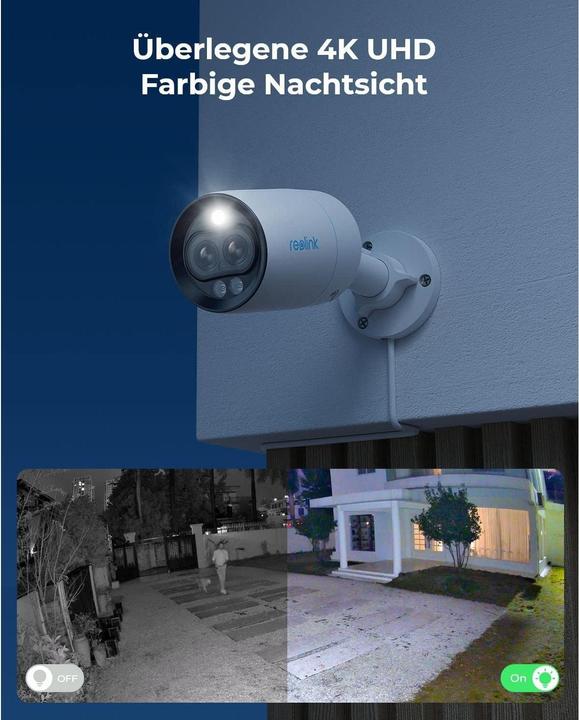Actual product image Reolink Camera IP PoE RLC-81MA (3840 x 2160 pixels)