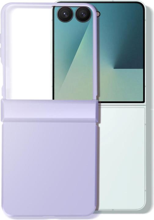 Actual product image Avizar Luxus Soft-Touch Hülle Samsung Z Flip7 (Samsung Galaxy Z Flip7)