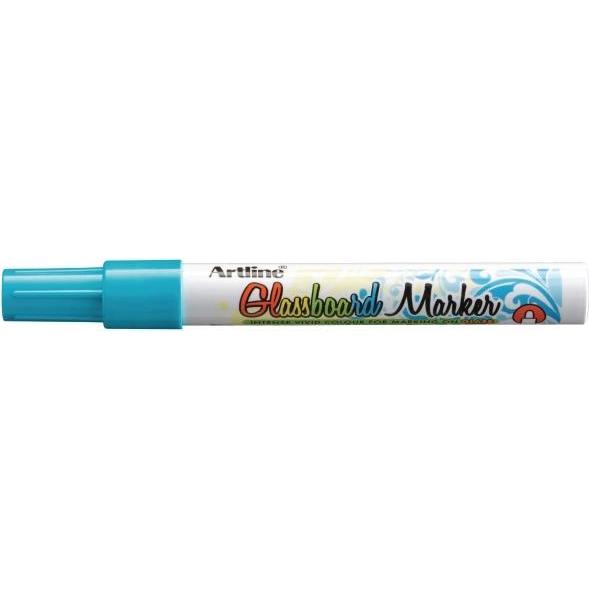 Artline, Marker, Marker Glassboard EPG4 lysblå 2,0mm - (12 stk.)