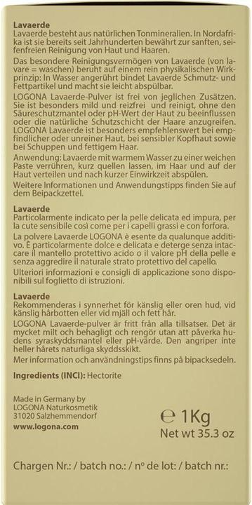 Actual product image Logona Lava Clay