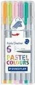 Produktbild Staedtler triplus fineliner 334 Dreikantige Fineliner (Sortiert, 6 x)
