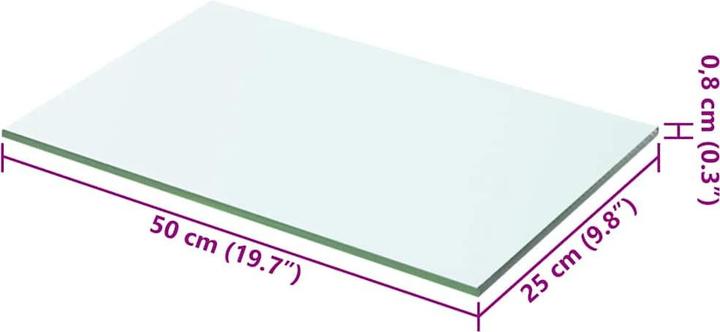 Produktbild vidaXL Glasplatte