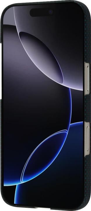 Image du produit FoneKit Vectran-Kevlar Aramid Fiber case, iPhone 17 Pro, blue/black (Apple iPhone 17 Pro)