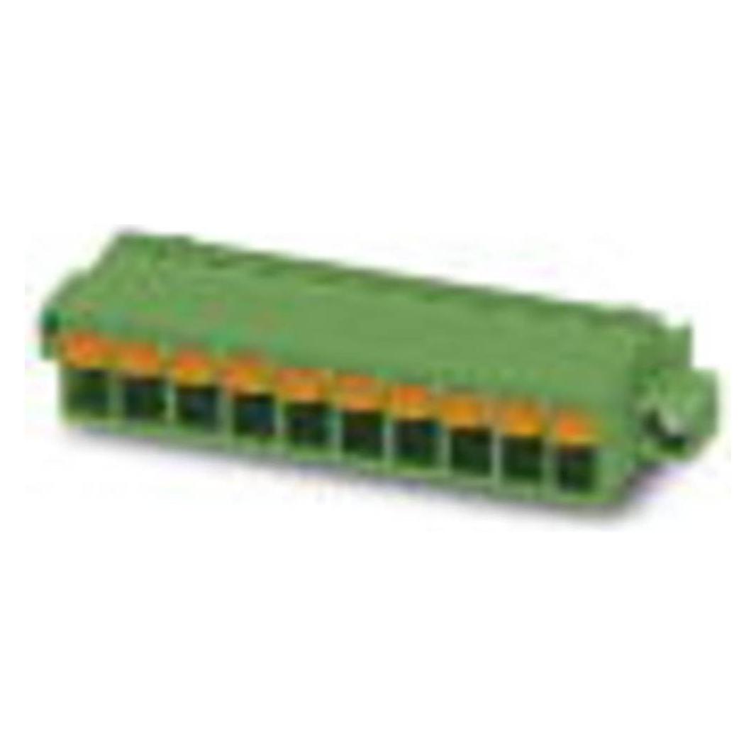 Phoenix Contact Stiftbehuizing kabel FKCN Aantal polen Totaal 8 Tussenruimte: 5,08 mm 1754856 50 stuks., Kabels + Stekkers, Groen