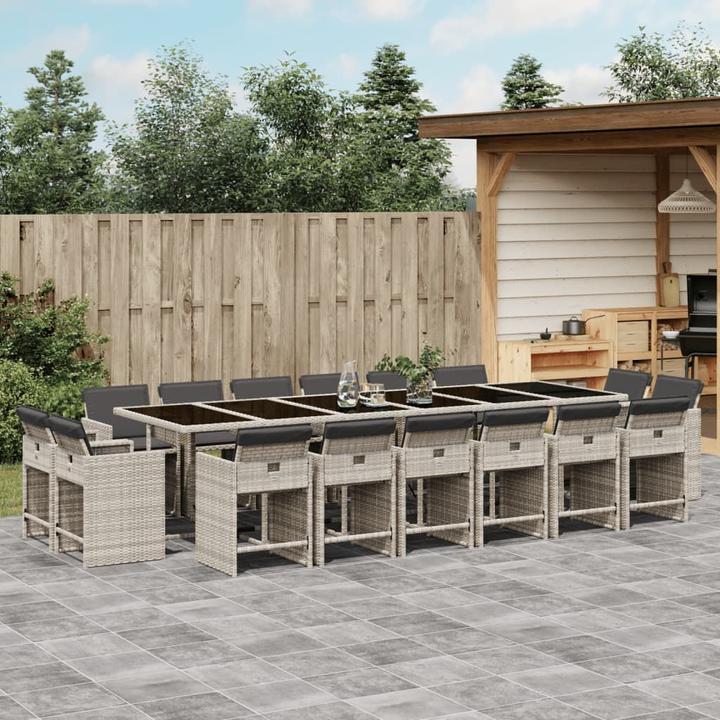 Produktbild vidaXL Garten Essgruppe (330 x 106 x 73 cm)