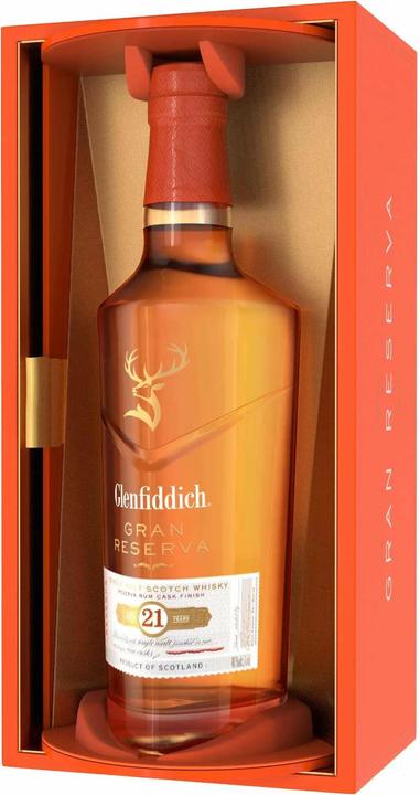Immagine prodotto Glenfiddich 21 anni Gran Reserva (Single Malt, Whisky scozzese, 1 x 70 cl)