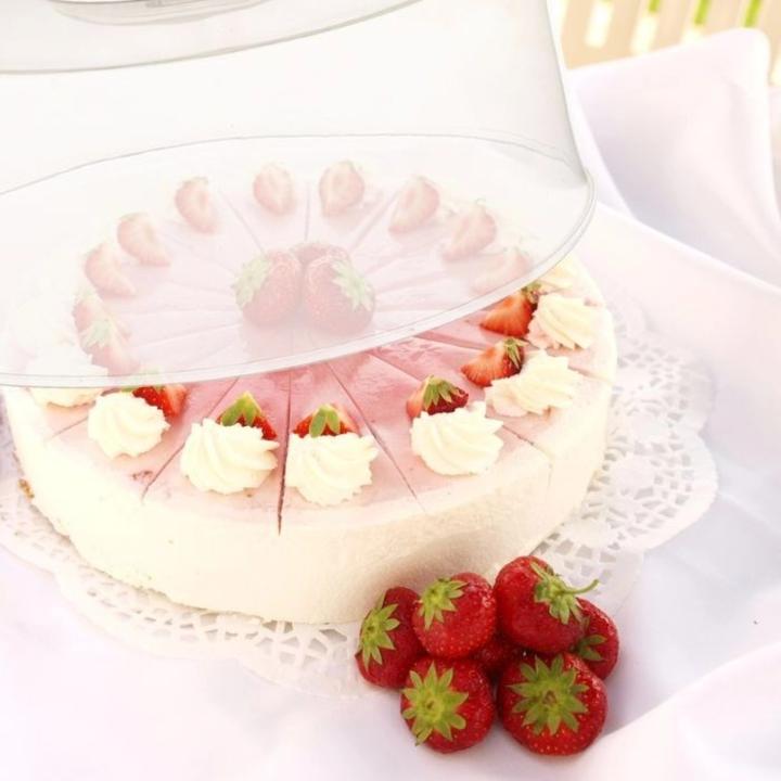 Immagine prodotto Westmark Copri torta, Ø 30 cm, Con manico, Plastica, Trasparente, 34242251