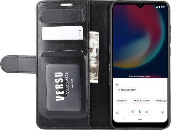 Actual product image MU Classic Crazy Horse Leather Bookcover Series (Wiko View 4, Wiko View 4 Lite)