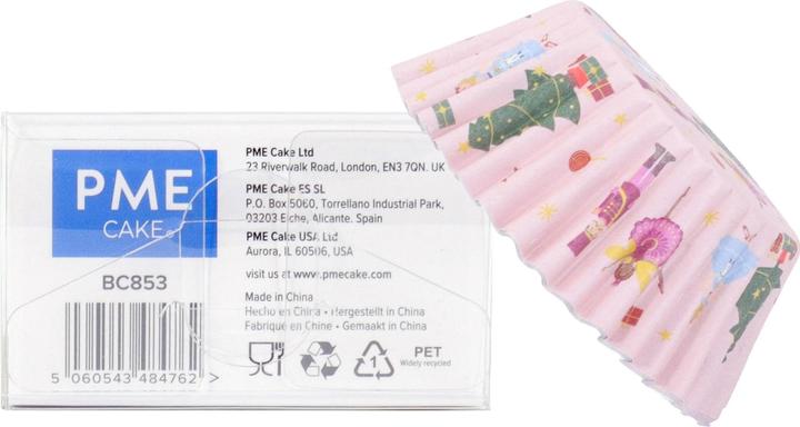 Produktbild PME Muffin-Backform Nussknacker 30 Stück (7 cm)