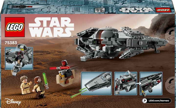 Actual product image LEGO Darth Mauls Sith Infiltrator (75383, LEGO Star Wars)