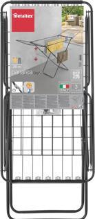 Image du produit Metaltex Séchoir à linge à ailes Panarea noir mat