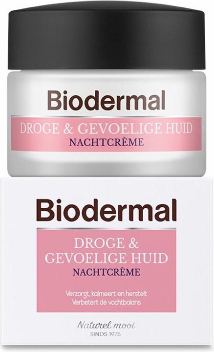 Immagine prodotto Bioderma Crema Notte Biodermal per pelli secche e sensibili - Idrata e ripara - 50ml (50 ml, Crema notte)